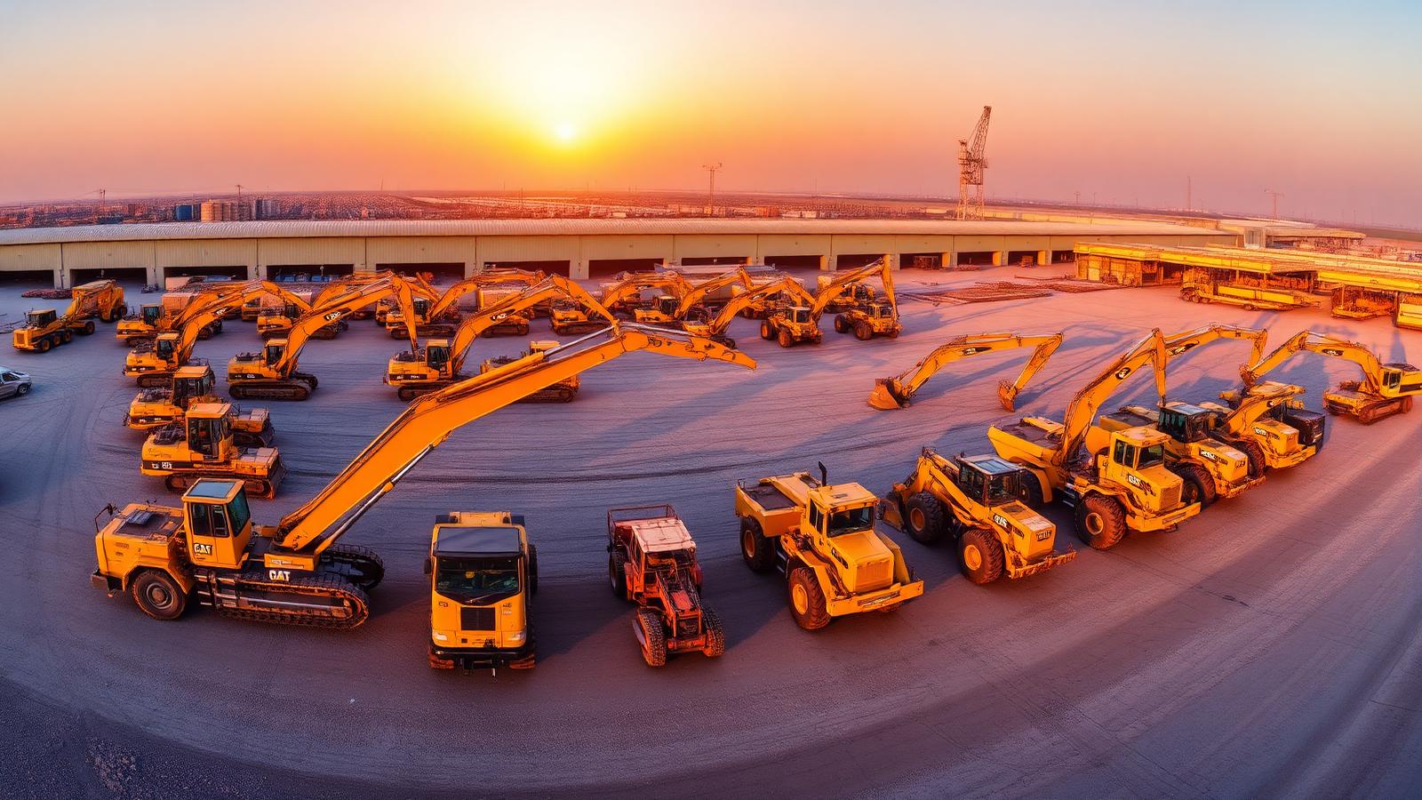 Burj Dabi equipment fleet